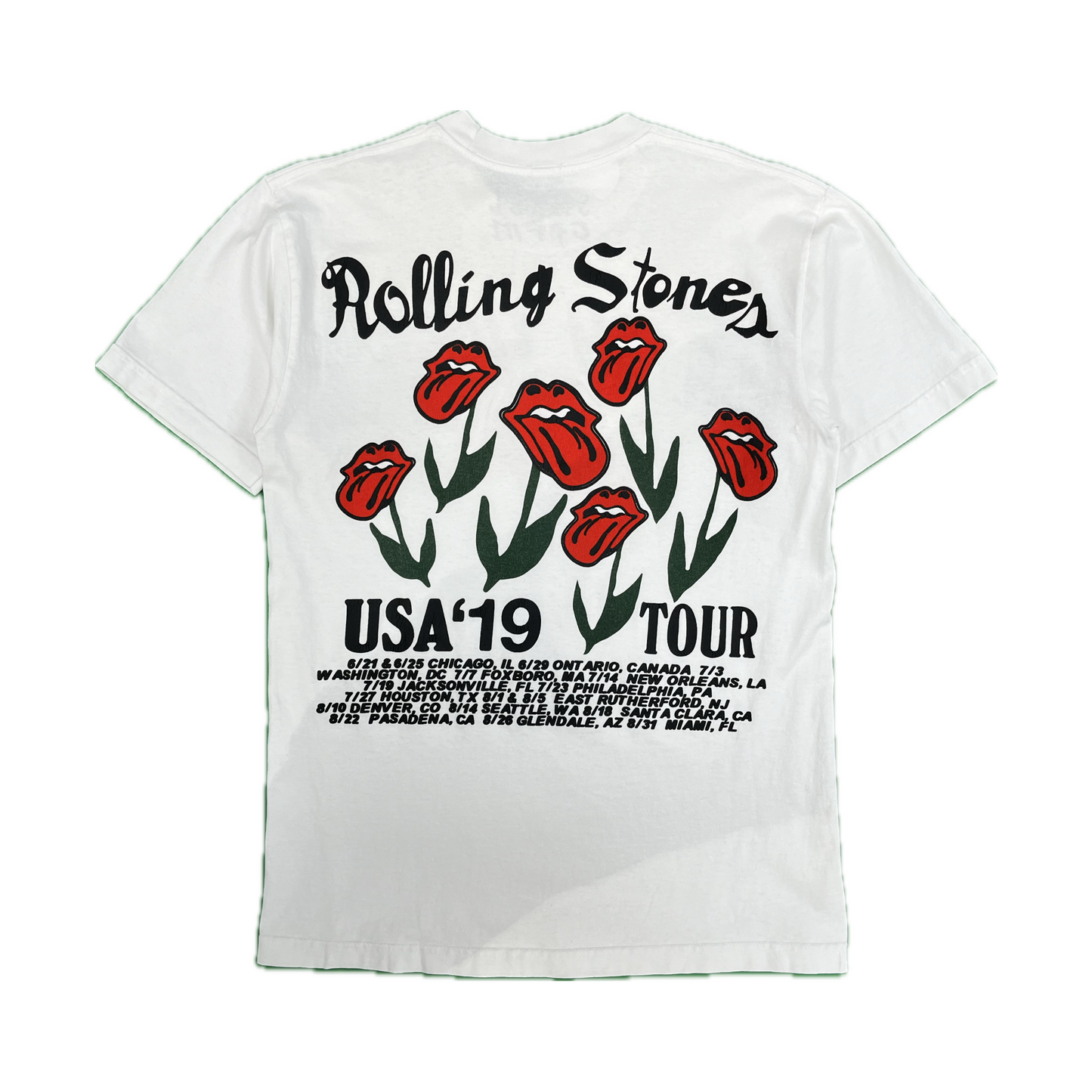 Rolling Stones USA'19 Tour Tee