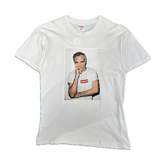 Supreme Morissey Photo Tee White