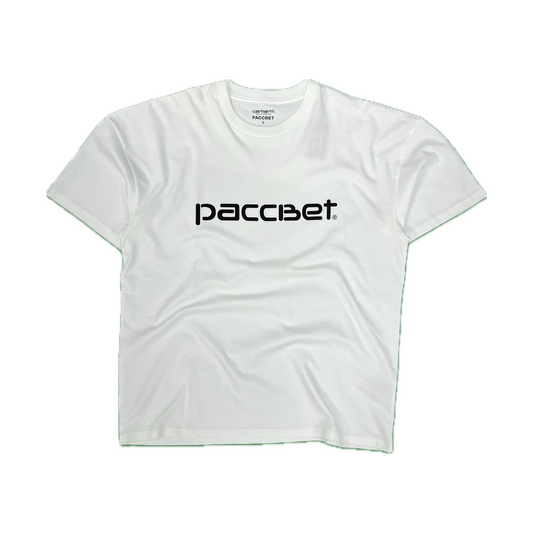 Carhartt WIP Paccbet Logo Tee White