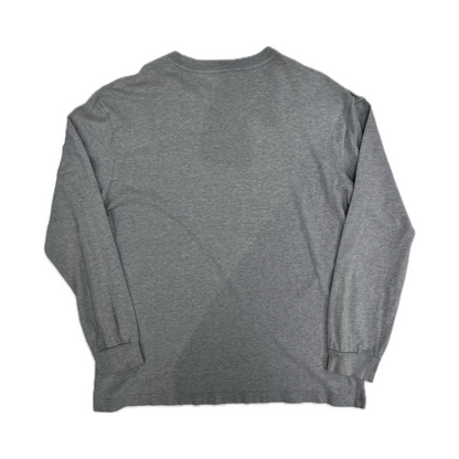 Palace Logo Long Sleeve Grey