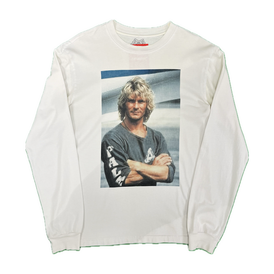 Palace Patrick Swayze Long Sleeve White