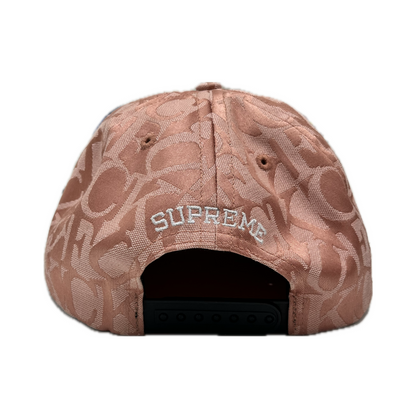 Supreme Fuck Jacquard 5-Panel Pink (FW17)