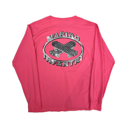 Marino Infantry Long Sleeve Tee Pink