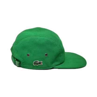 Supreme x Lacoste Pique Knit Camp Cap Green