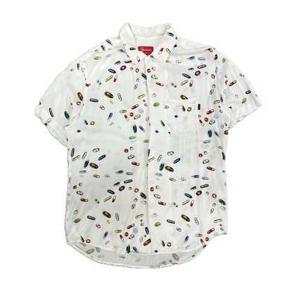 Supreme Pills Rayon S/S Shirt White (SS17)