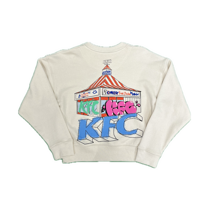 Dalyb x KFC Crop Top White